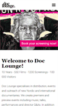 Mobile Screenshot of doclounge.se